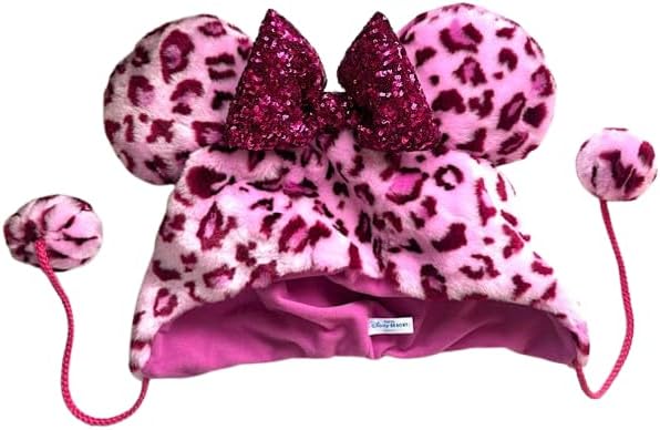 レオパード柄 ファンキャップ リゾート限定 帽子 ヒョウ柄 ピンク